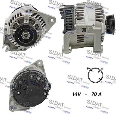 Fispa A12BH0799A2 - Alternatore autozon.pro