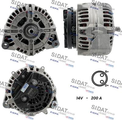 Fispa A12BH1062 - Alternatore autozon.pro