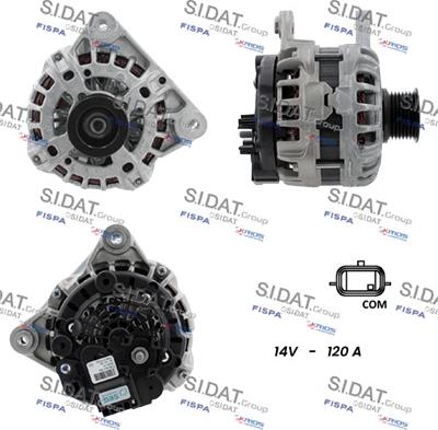 Fispa A12BH1010 - Alternatore autozon.pro