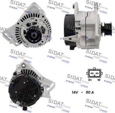 Fispa A12BH1151A2 - Alternatore autozon.pro