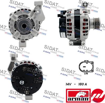 Fispa A12BH1114AS - Alternatore autozon.pro