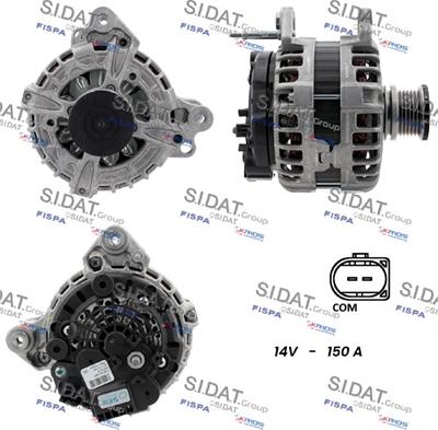 Fispa A12BH1395 - Alternatore autozon.pro