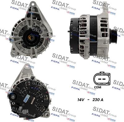 Fispa A12BH1344 - Alternatore autozon.pro