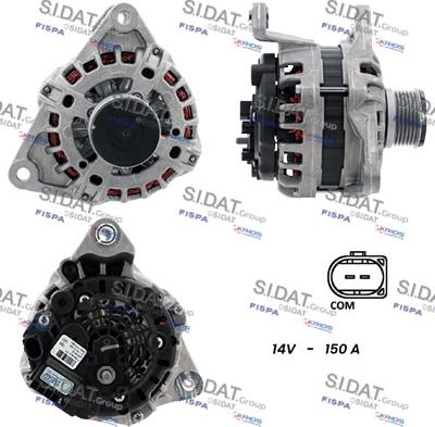 Fispa A12BH1368 - Alternatore autozon.pro