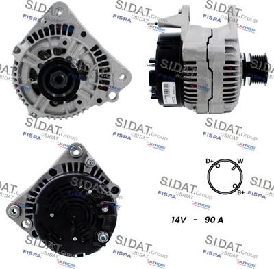 Fispa A12BH1280A2 - Alternatore autozon.pro