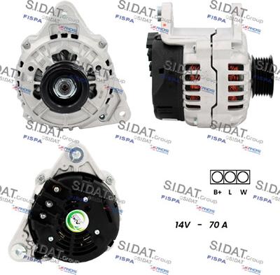 Fispa A12BH1275A2 - Alternatore autozon.pro