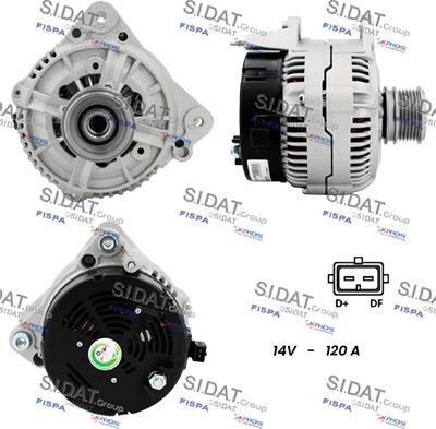 Fispa A12BH1276A2 - Alternatore autozon.pro