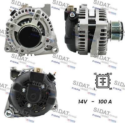 Fispa A12DE0495A2 - Alternatore autozon.pro