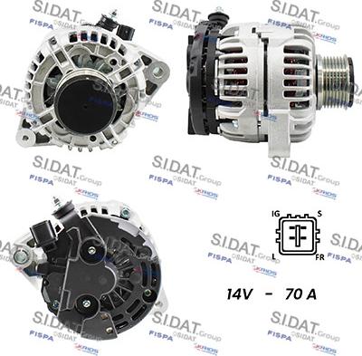 Fispa A12DE0490A2 - Alternatore autozon.pro