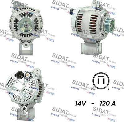 Fispa A12DE0445A2 - Alternatore autozon.pro