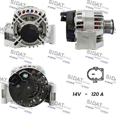 Fispa A12DE0407A2 - Alternatore autozon.pro