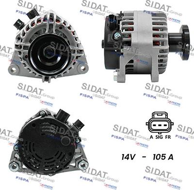 Fispa A12DE0427A2 - Alternatore autozon.pro