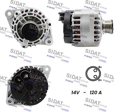 Fispa A12DE0016A2 - Alternatore autozon.pro