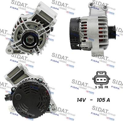 Fispa A12DE0087A2 - Alternatore autozon.pro