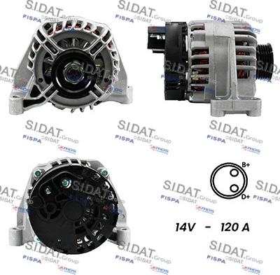 Fispa A12DE0030A2 - Alternatore autozon.pro