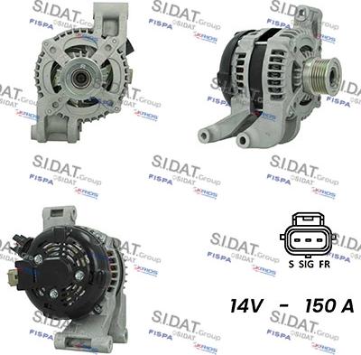 Fispa A12DE0155A2 - Alternatore autozon.pro