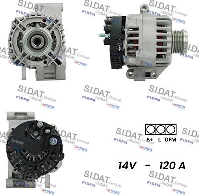 Fispa A12DE0161A2 - Alternatore autozon.pro