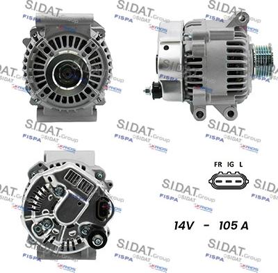 Fispa A12DE0133A2 - Alternatore autozon.pro