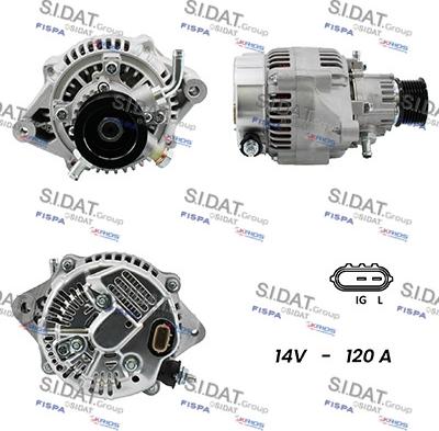 Fispa A12DE0137A2 - Alternatore autozon.pro