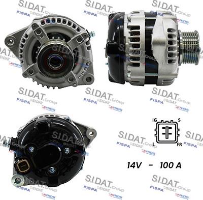 Fispa A12DE0120A2 - Alternatore autozon.pro