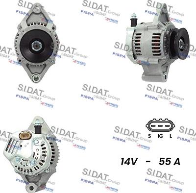 Fispa A12DE0121A2 - Alternatore autozon.pro