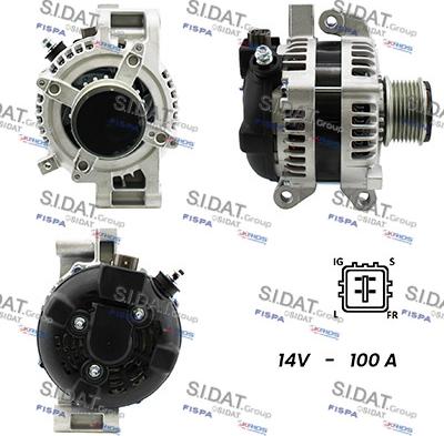 Fispa A12DE0178A2 - Alternatore autozon.pro