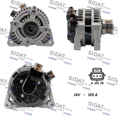 Fispa A12DE0303A2 - Alternatore autozon.pro