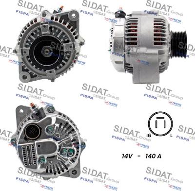 Fispa A12DE0312A2 - Alternatore autozon.pro