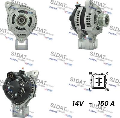 Fispa A12DE0329A2 - Alternatore autozon.pro