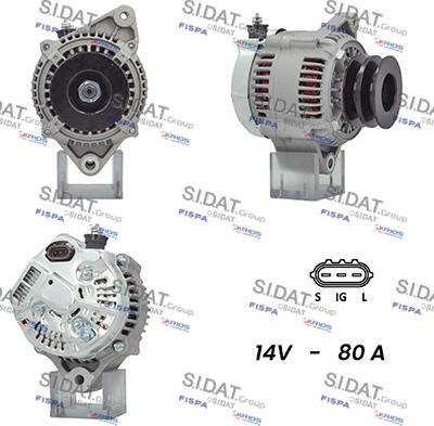 Fispa A12DE0375A2 - Alternatore autozon.pro