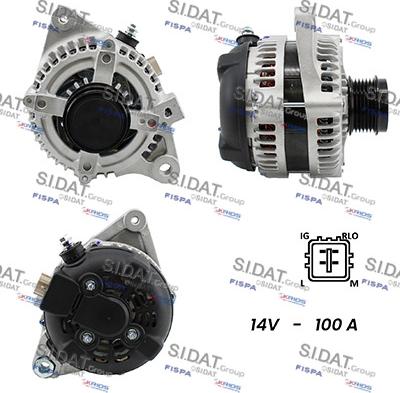 Fispa A12DE0376A2 - Alternatore autozon.pro