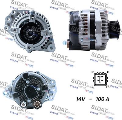 Fispa A12DE0260A2 - Alternatore autozon.pro