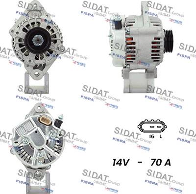 Fispa A12DE0207A2 - Alternatore autozon.pro