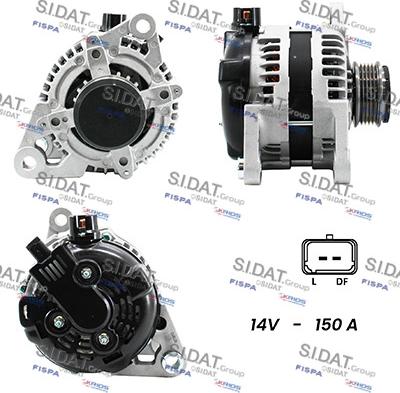 Fispa A12DE0214A2 - Alternatore autozon.pro