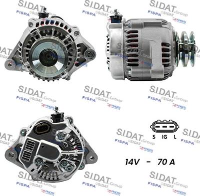 Fispa A12DE0234A2 - Alternatore autozon.pro