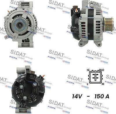 Fispa A12DE0237A2 - Alternatore autozon.pro