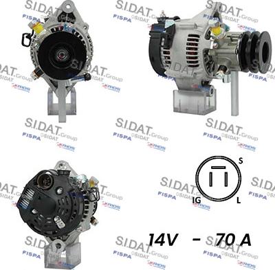 Fispa A12DE0725A2 - Alternatore autozon.pro