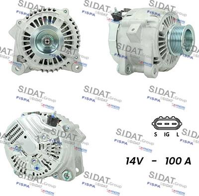 Fispa A12DE0720A2 - Alternatore autozon.pro