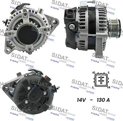 Fispa A12DE0722A2 - Alternatore autozon.pro