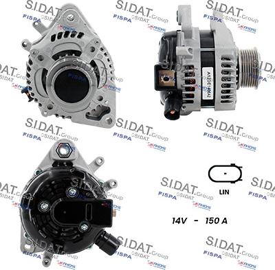 Fispa A12DE1406A2 - Alternatore autozon.pro