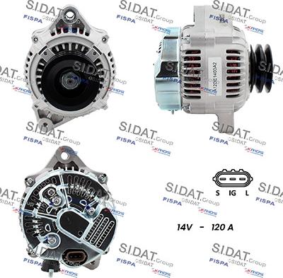 Fispa A12DE1403A2 - Alternatore autozon.pro