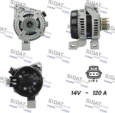 Fispa A12DE1050A2 - Alternatore autozon.pro