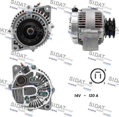 Fispa A12DE1057A2 - Alternatore autozon.pro