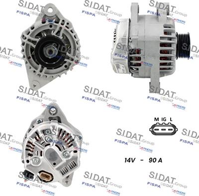 Fispa A12DE1145A2 - Alternatore autozon.pro