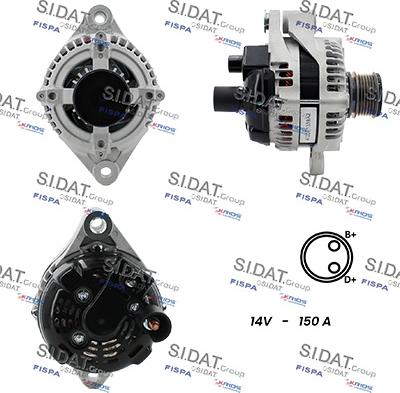 Fispa A12DE1339A2 - Alternatore autozon.pro