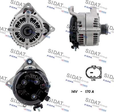 Fispa A12DE1238A2 - Alternatore autozon.pro