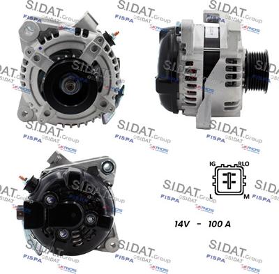 Fispa A12DE1223A2 - Alternatore autozon.pro