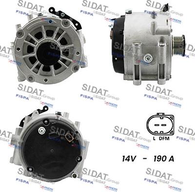 Fispa A12DR0549A2 - Alternatore autozon.pro