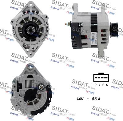 Fispa A12DR1285A2 - Alternatore autozon.pro