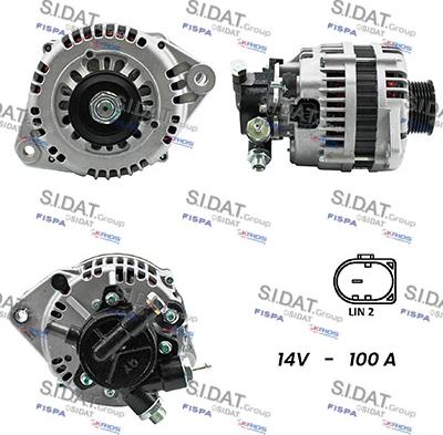 Fispa A12HT0022A2 - Alternatore autozon.pro